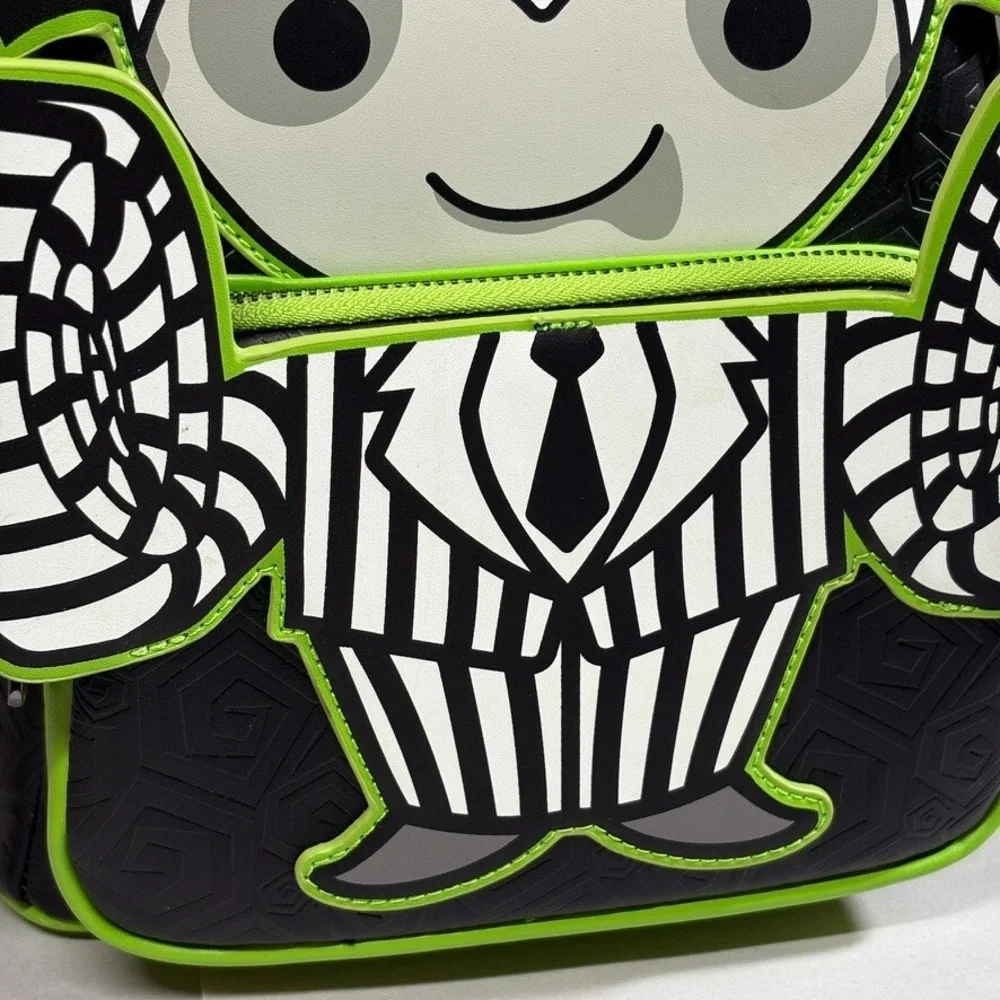 NEW Loungefly BEETLEJUICE Carousel Phosphorescent Cosplay Grail Mini Backpack